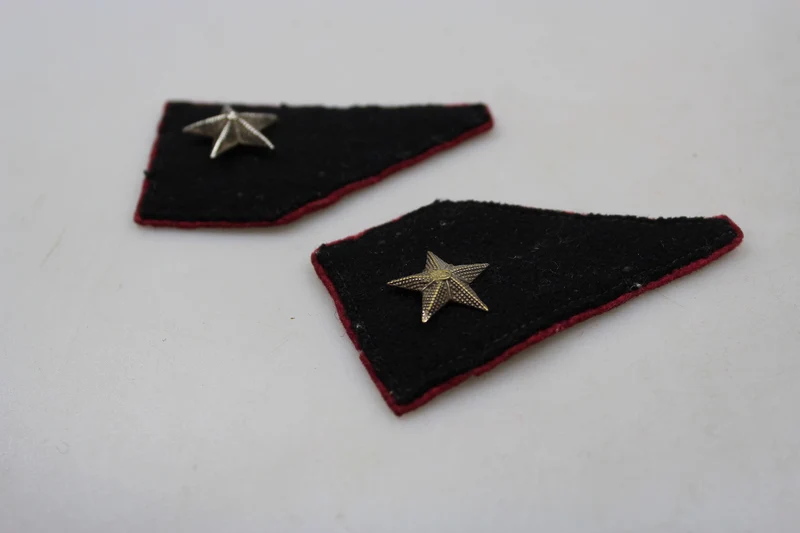 Paar offizielle REI-Insignien aus dem 2. Weltkrieg