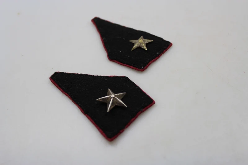 Paar offizielle REI-Insignien aus dem 2. Weltkrieg