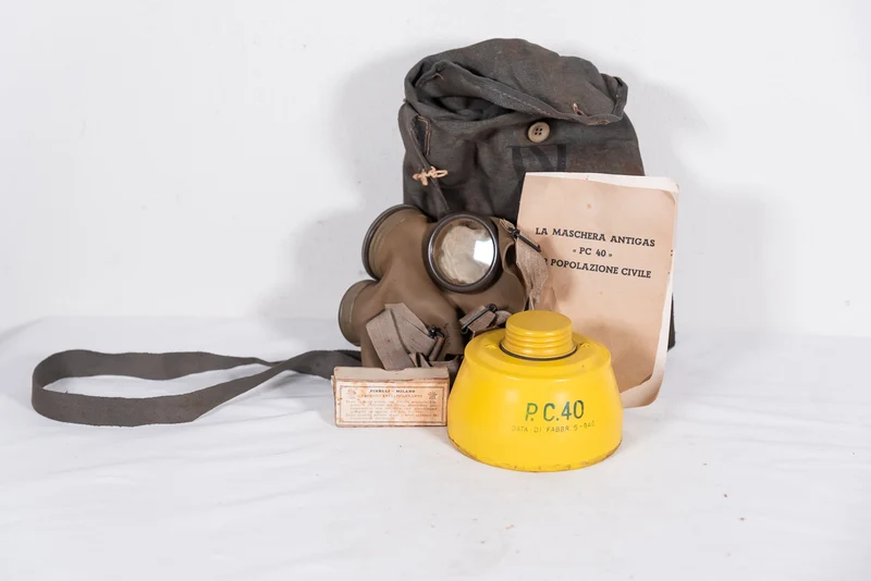 PC-40 Gasmaske aus dem 2. Weltkrieg