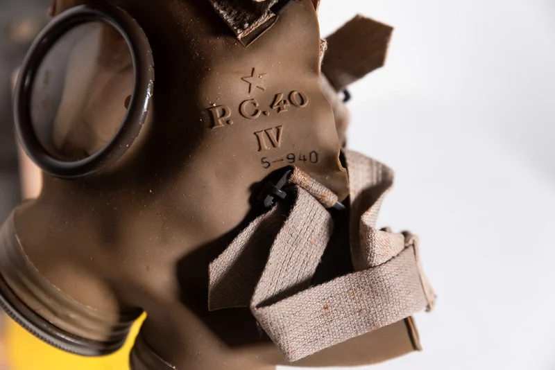PC-40 Gasmaske aus dem 2. Weltkrieg