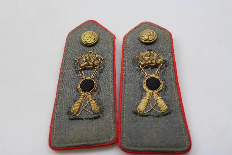 Paar Schulterpolster M.34 Officer REI WW2