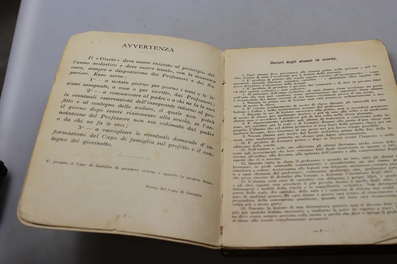 Schultagebuch 1938 -XVI° vz
