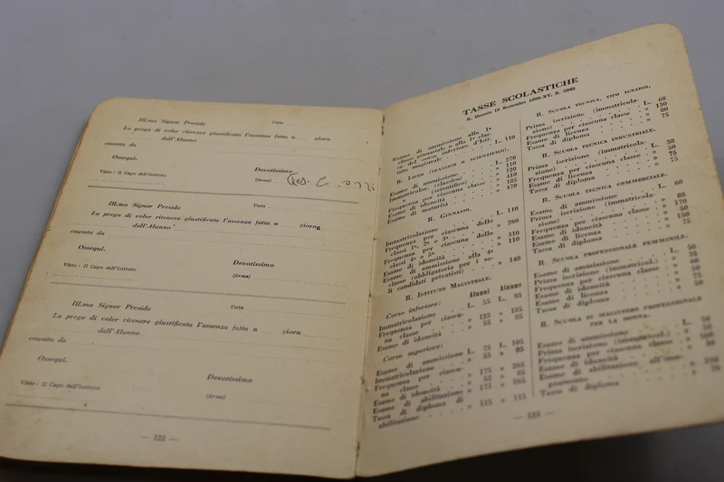 Schultagebuch 1938 -XVI° vz