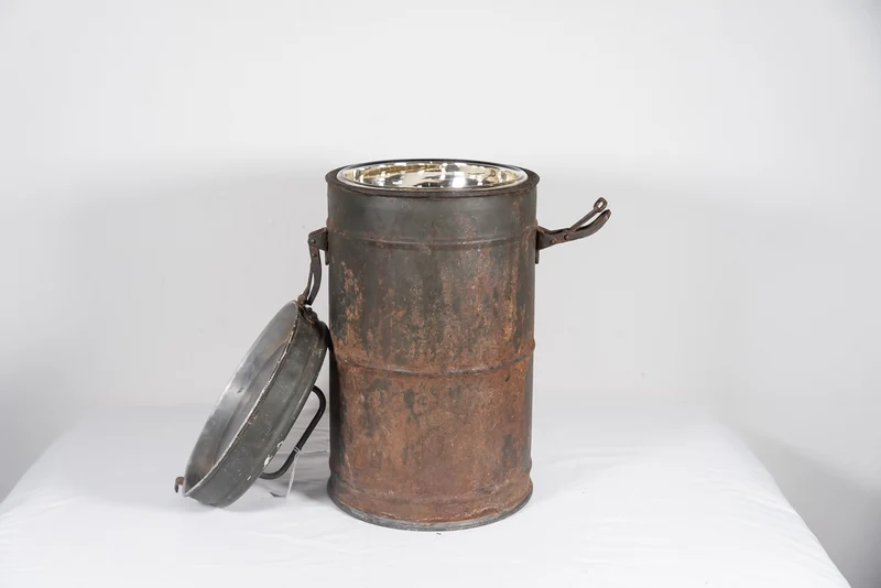 Thermoskanne für Lebensmittel aus dem 2. Weltkrieg der Wehrmacht