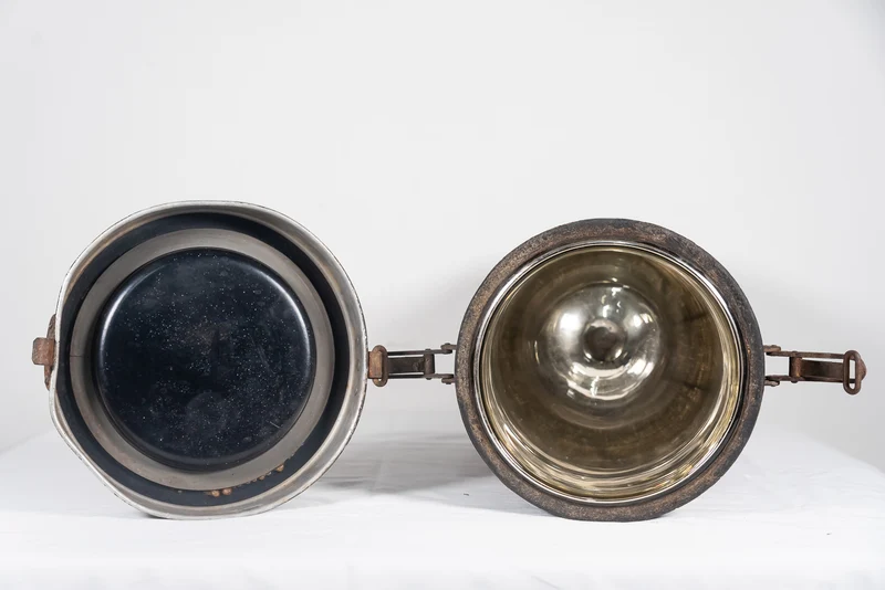 Thermoskanne für Lebensmittel aus dem 2. Weltkrieg der Wehrmacht