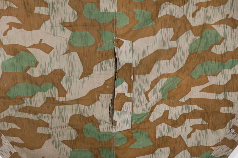 Zeltbahn Splitter Tarn Wehrmacht 2. Weltkrieg