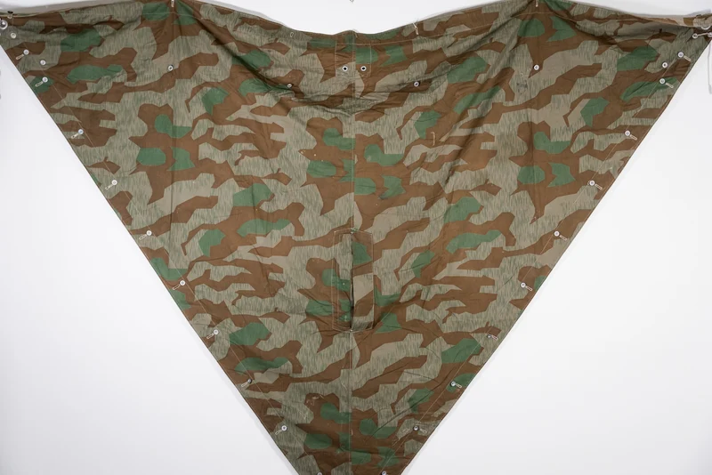 Zeltbahn Splitter Tarn Wehrmacht 2. Weltkrieg