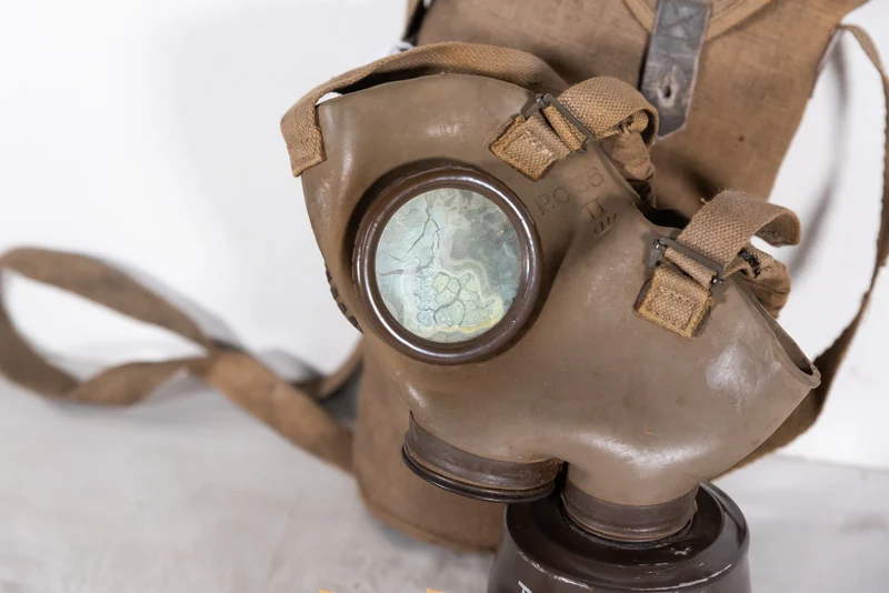 PC-35 Gasmaske aus dem 2. Weltkrieg