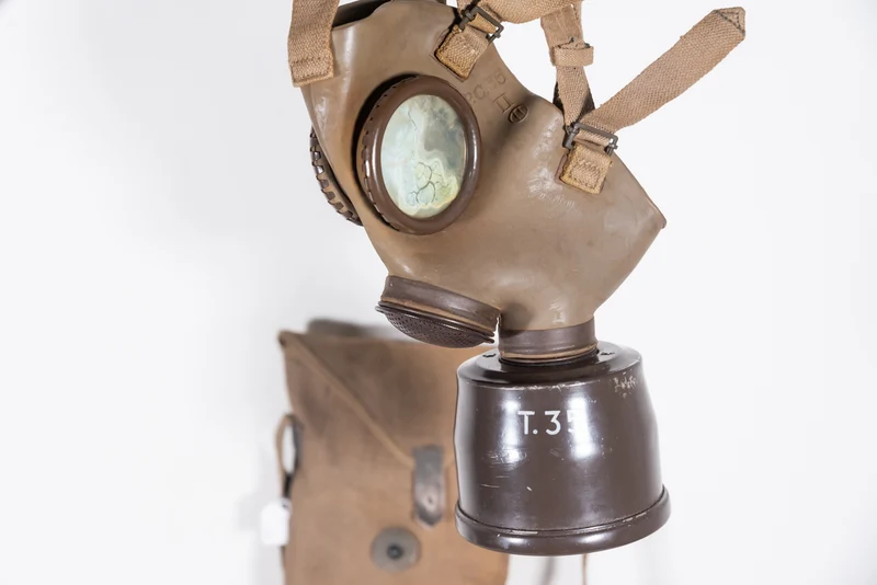 PC-35 Gasmaske aus dem 2. Weltkrieg
