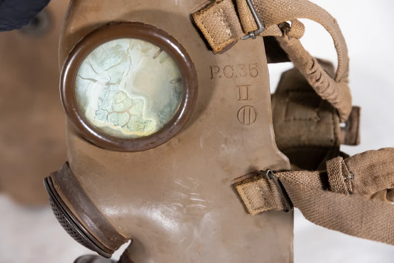 PC-35 Gasmaske aus dem 2. Weltkrieg