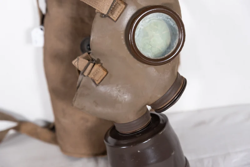 PC-35 Gasmaske aus dem 2. Weltkrieg