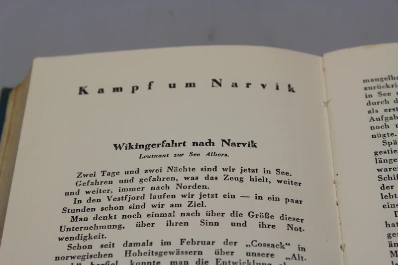 "Kriegsmarine erobert Novegens Fiorde" -1940 -