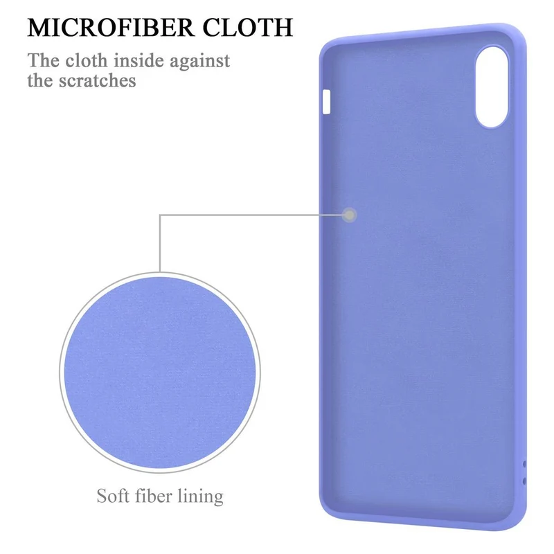 Cadorabo Hülle kompatibel mit Apple iPhone XR Schutzhülle aus flexiblem TPU Silikon mit Ring