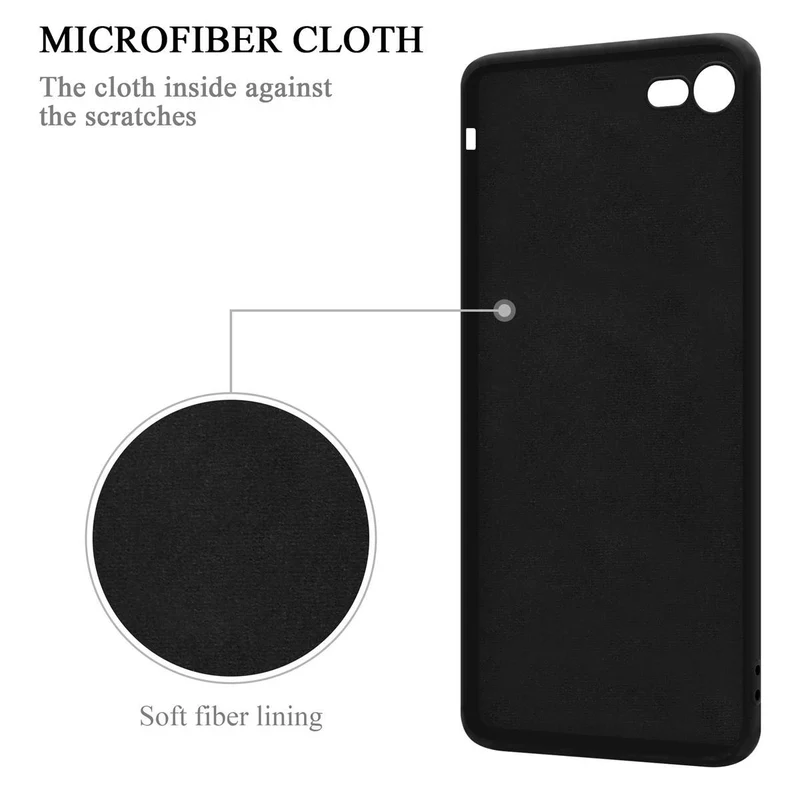 Cadorabo Hülle kompatibel mit Apple iPhone 7 / 7S / 8 / SE 2020 Schutzhülle aus flexiblem TPU Silikon mit Ring