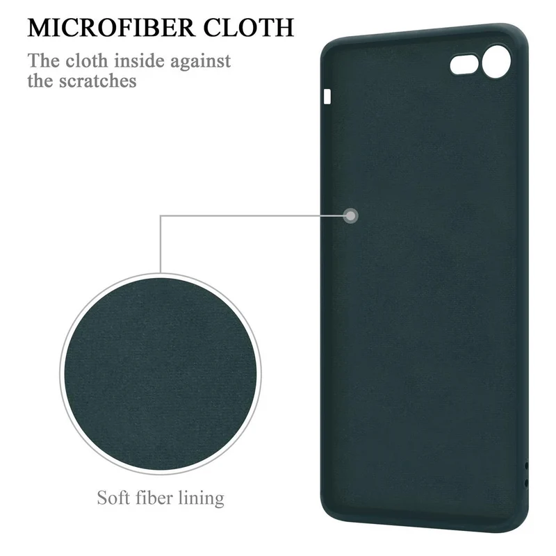 Cadorabo Hülle kompatibel mit Apple iPhone 7 / 7S / 8 / SE 2020 Schutzhülle aus flexiblem TPU Silikon mit Ring