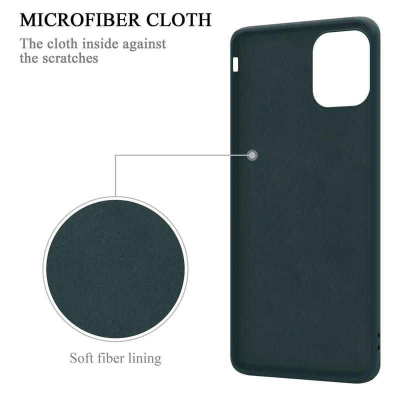 Cadorabo Hülle kompatibel mit Apple iPhone 11 PRO MAX Schutzhülle aus flexiblem TPU Silikon mit Ring