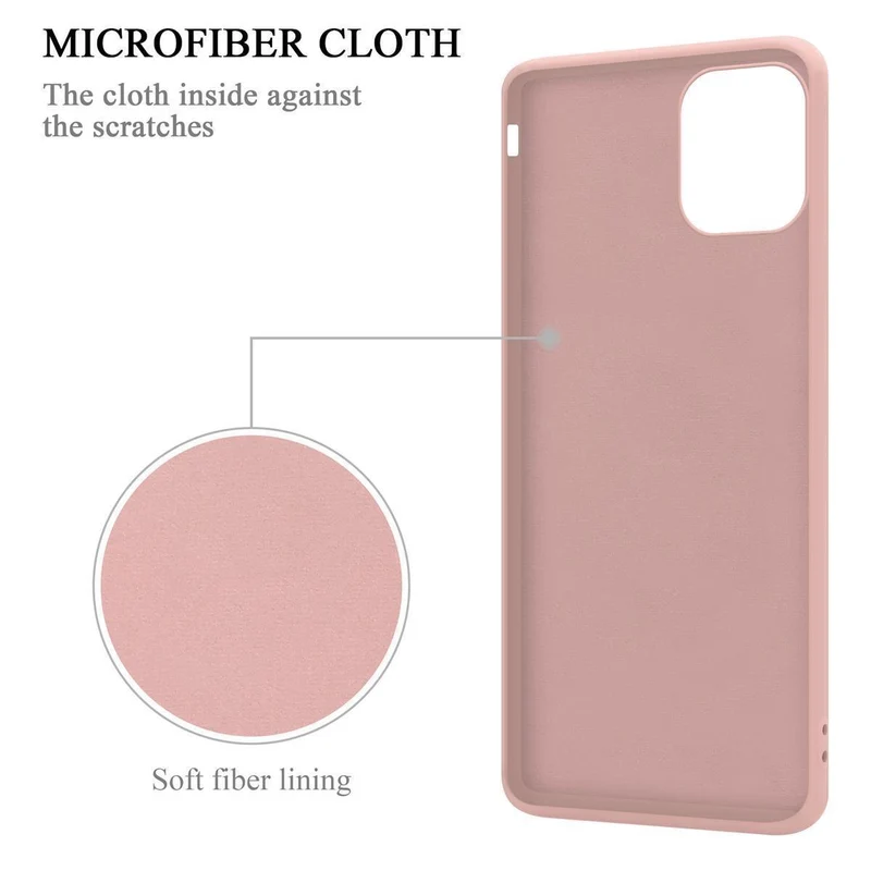 Cadorabo Hülle kompatibel mit Apple iPhone 11 PRO Schutzhülle aus flexiblem TPU Silikon mit Ring