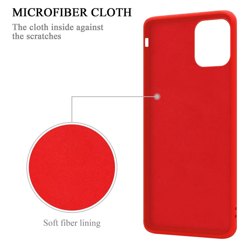 Cadorabo Hülle kompatibel mit Apple iPhone 11 Schutzhülle aus flexiblem TPU Silikon mit Ring