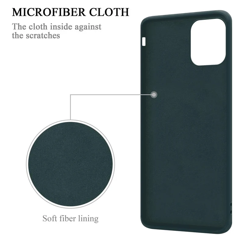 Cadorabo Hülle kompatibel mit Apple iPhone 11 Schutzhülle aus flexiblem TPU Silikon mit Ring