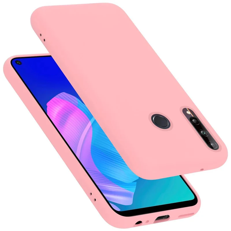 Cadorabo Hülle kompatibel mit Huawei P40 LITE E Schutzhülle aus flexiblem TPU Silikon
