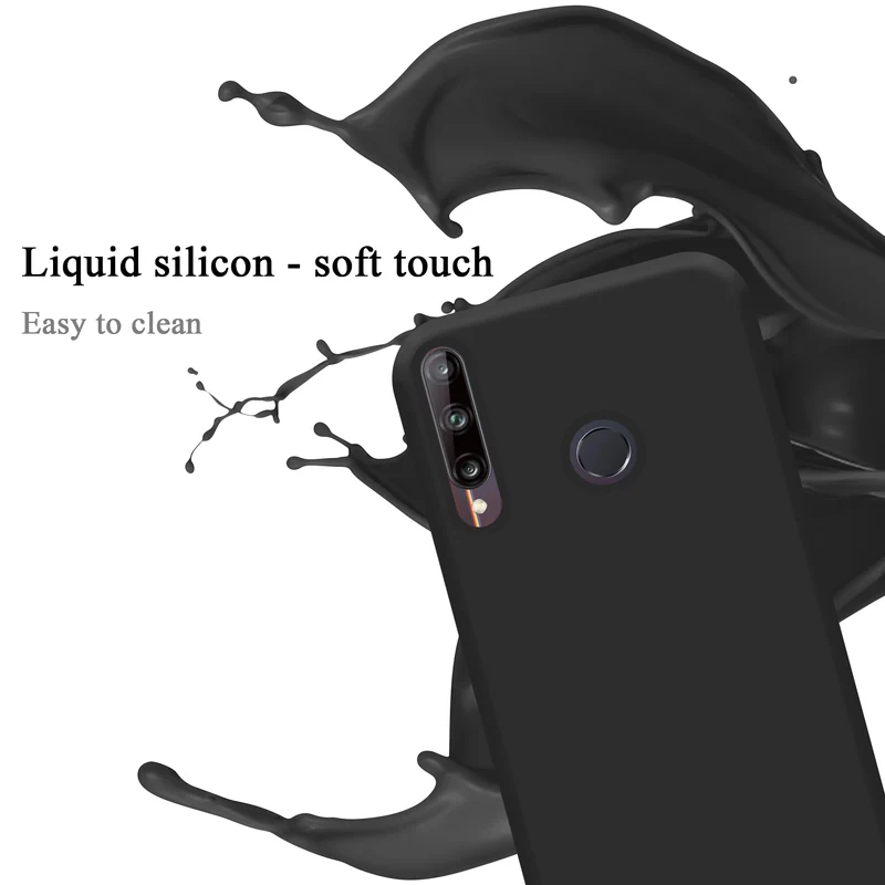 Cadorabo Hülle kompatibel mit Huawei P40 LITE E Schutzhülle aus flexiblem TPU Silikon