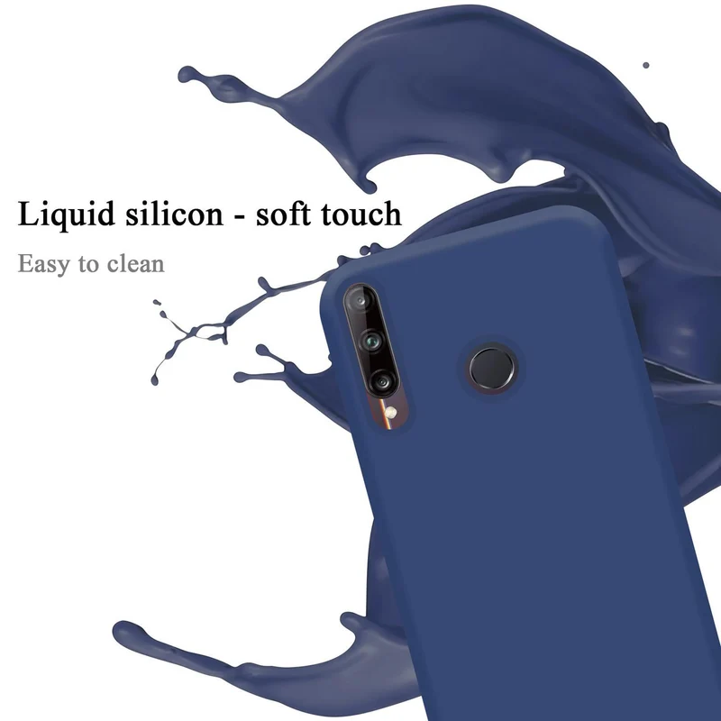 Cadorabo Hülle kompatibel mit Huawei P40 LITE E Schutzhülle aus flexiblem TPU Silikon