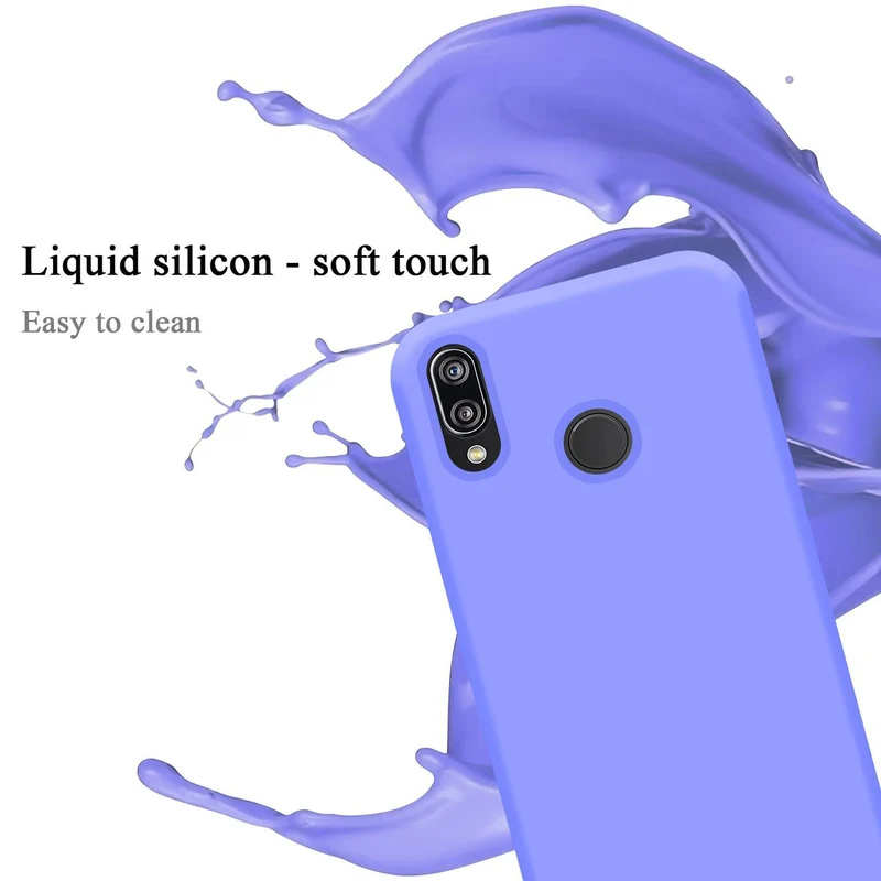 Cadorabo Hülle kompatibel mit Huawei P20 LITE 2018 / NOVA 3E Schutzhülle aus flexiblem TPU Silikon