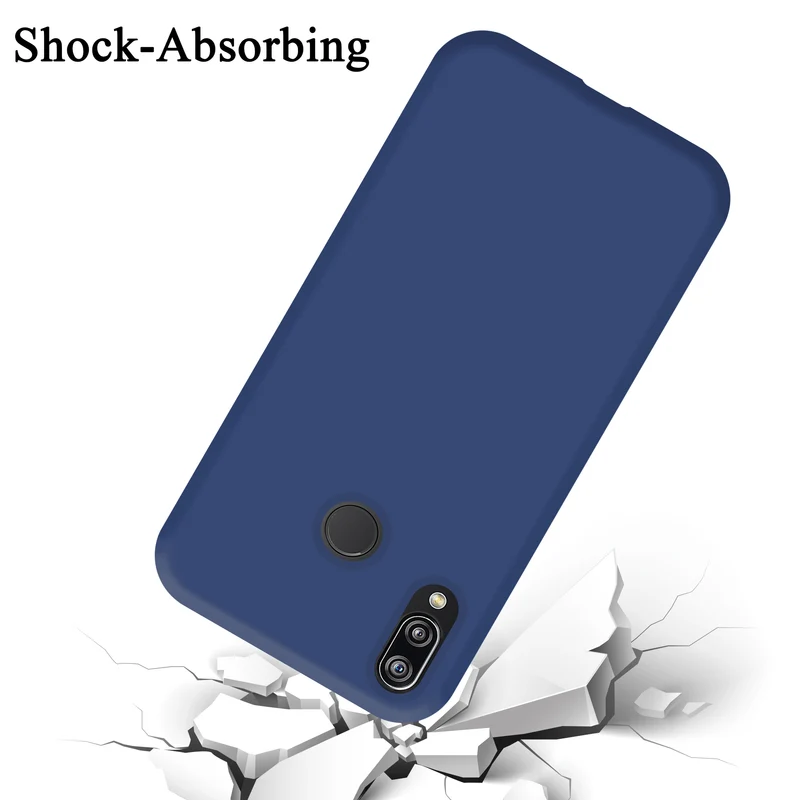 Cadorabo Hülle kompatibel mit Huawei P20 LITE 2018 / NOVA 3E Schutzhülle aus flexiblem TPU Silikon