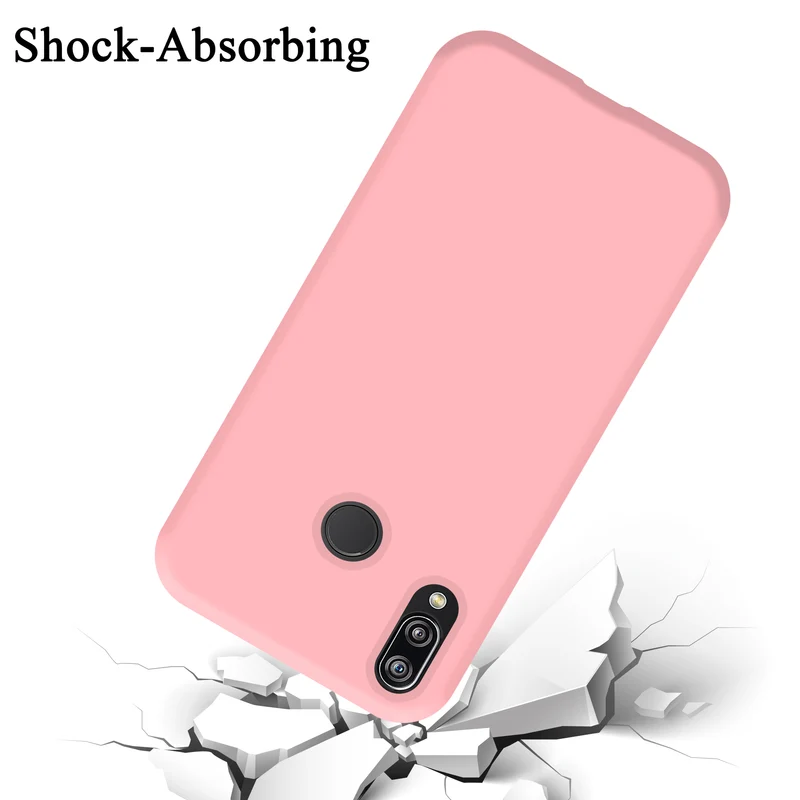 Cadorabo Hülle kompatibel mit Huawei P20 LITE 2018 / NOVA 3E Schutzhülle aus flexiblem TPU Silikon
