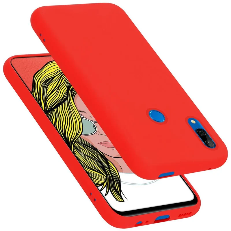 Cadorabo Hülle kompatibel mit Honor 10 LITE / Huawei P SMART 2019 Schutzhülle aus flexiblem TPU Silikon