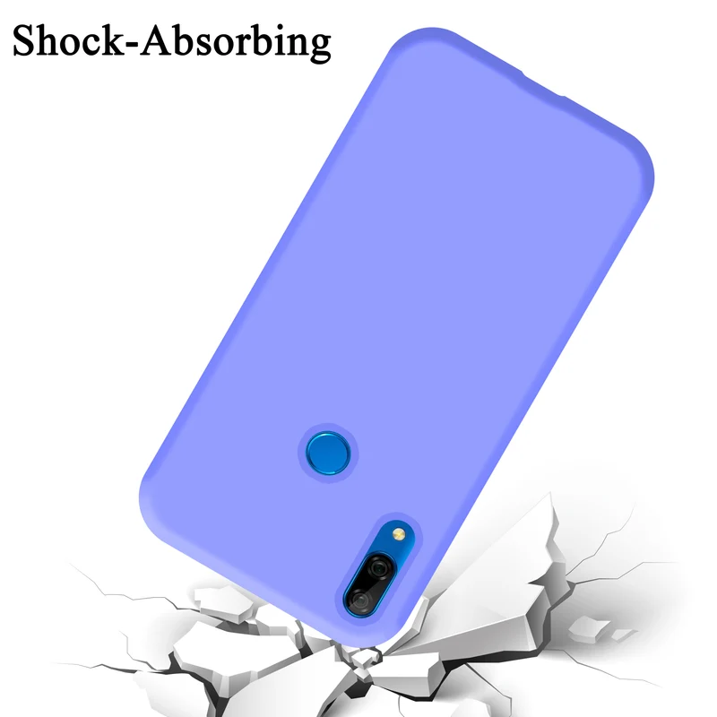 Cadorabo Hülle kompatibel mit Honor 10 LITE / Huawei P SMART 2019 Schutzhülle aus flexiblem TPU Silikon