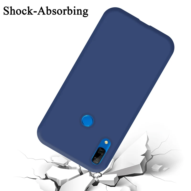 Cadorabo Hülle kompatibel mit Honor 10 LITE / Huawei P SMART 2019 Schutzhülle aus flexiblem TPU Silikon