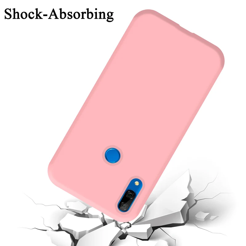 Cadorabo Hülle kompatibel mit Honor 10 LITE / Huawei P SMART 2019 Schutzhülle aus flexiblem TPU Silikon