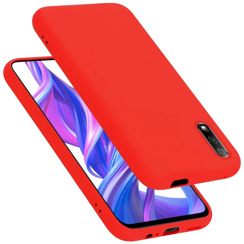 Cadorabo Hülle kompatibel mit Huawei Y9S Schutzhülle aus flexiblem TPU Silikon