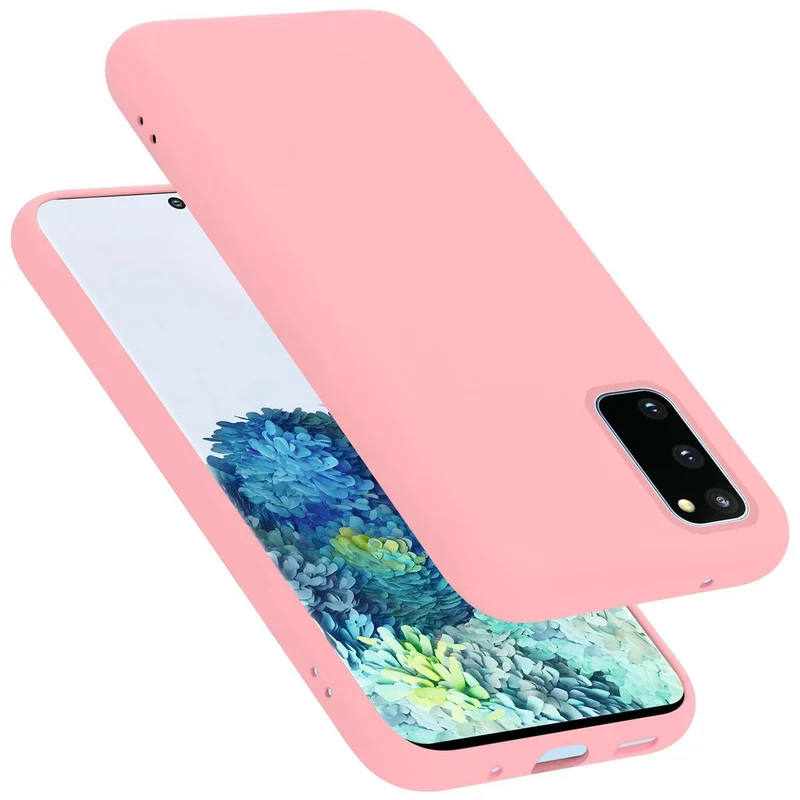 Cadorabo Hülle kompatibel mit Samsung Galaxy S20 FE Schutzhülle aus flexiblem TPU Silikon