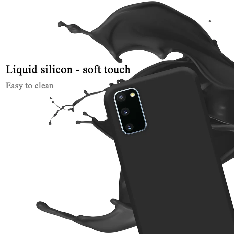 Cadorabo Hülle kompatibel mit Samsung Galaxy S20 FE Schutzhülle aus flexiblem TPU Silikon