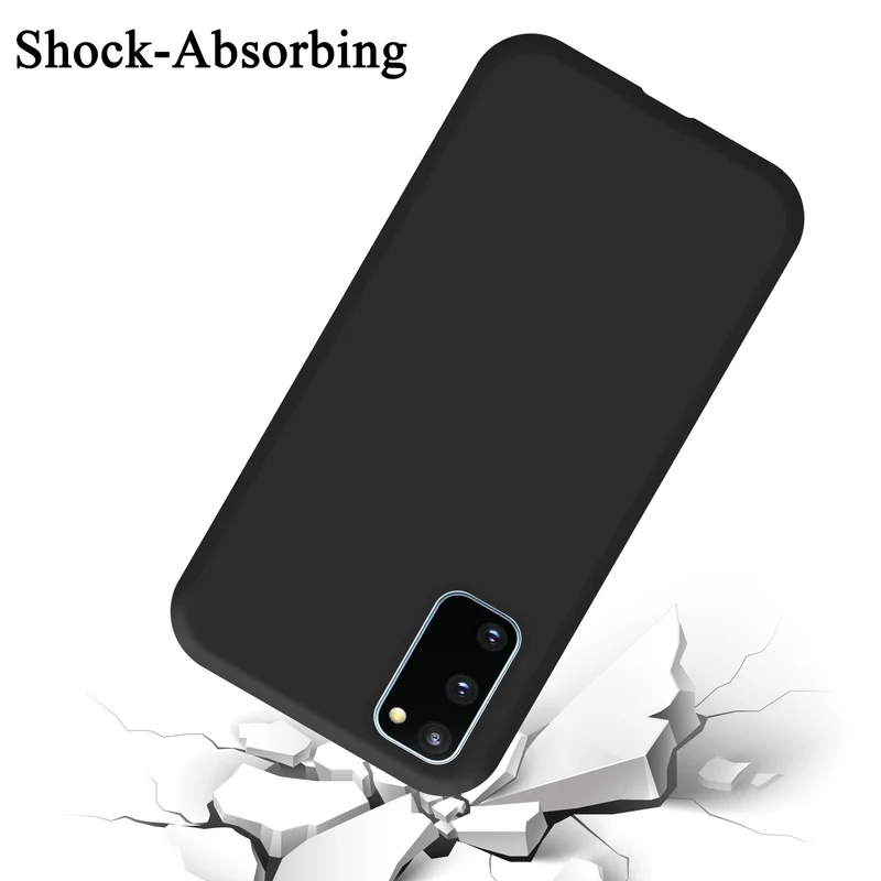Cadorabo Hülle kompatibel mit Samsung Galaxy S20 FE Schutzhülle aus flexiblem TPU Silikon