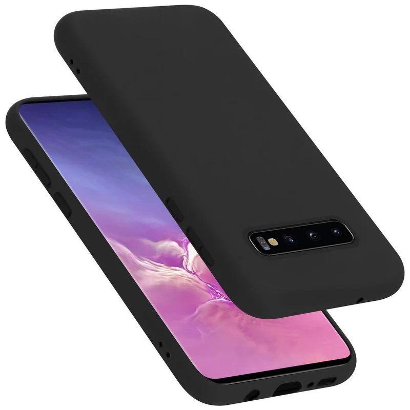 Cadorabo Hülle kompatibel mit Samsung Galaxy S10 PLUS Schutzhülle aus flexiblem TPU Silikon