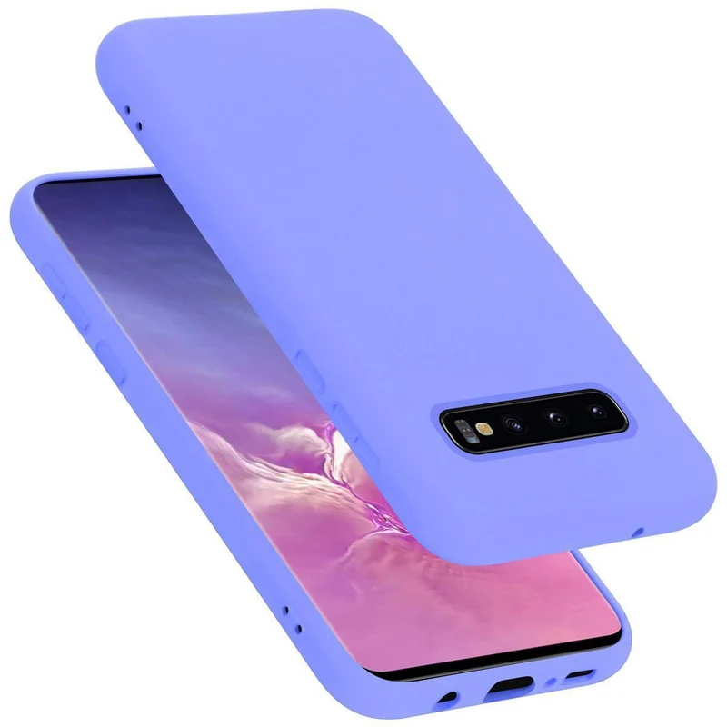Cadorabo Hülle kompatibel mit Samsung Galaxy S10 PLUS Schutzhülle aus flexiblem TPU Silikon