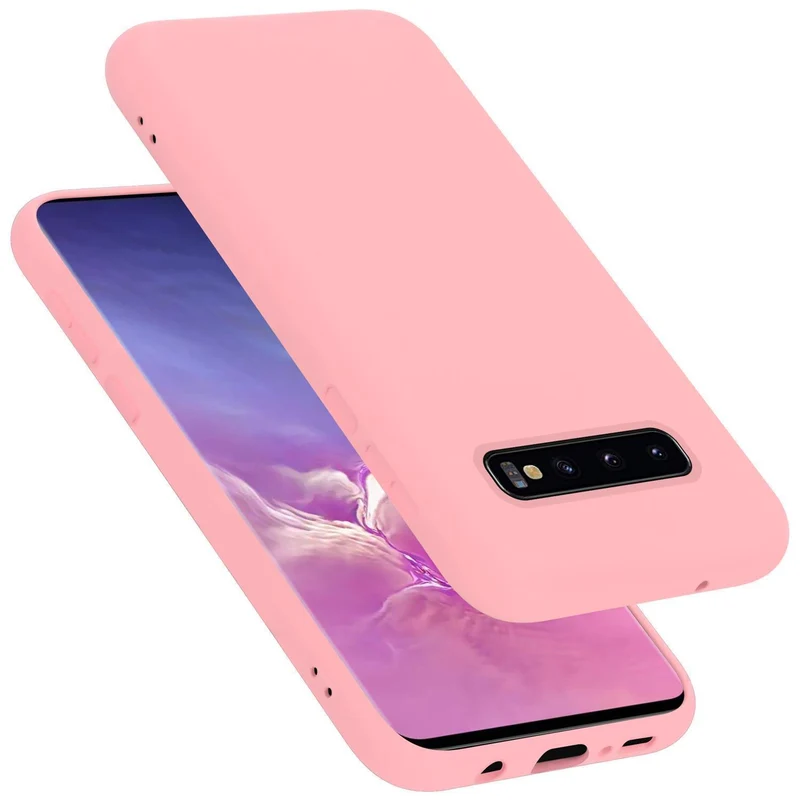 Cadorabo Hülle kompatibel mit Samsung Galaxy S10 PLUS Schutzhülle aus flexiblem TPU Silikon