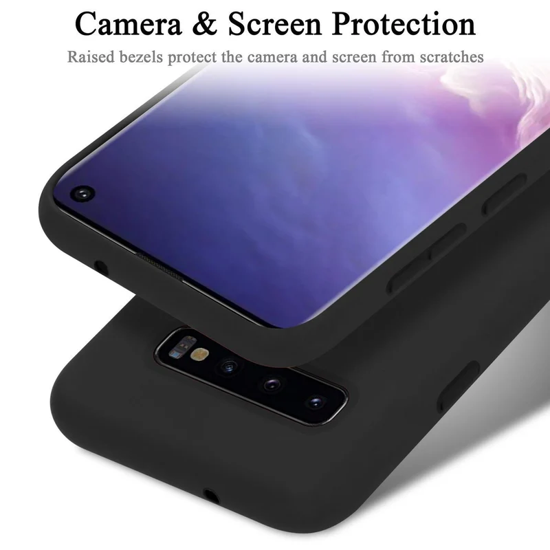 Cadorabo Hülle kompatibel mit Samsung Galaxy S10 5G Schutzhülle aus flexiblem TPU Silikon