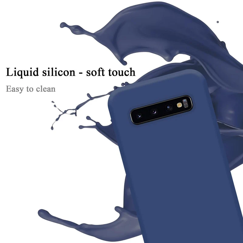 Cadorabo Hülle kompatibel mit Samsung Galaxy S10 5G Schutzhülle aus flexiblem TPU Silikon