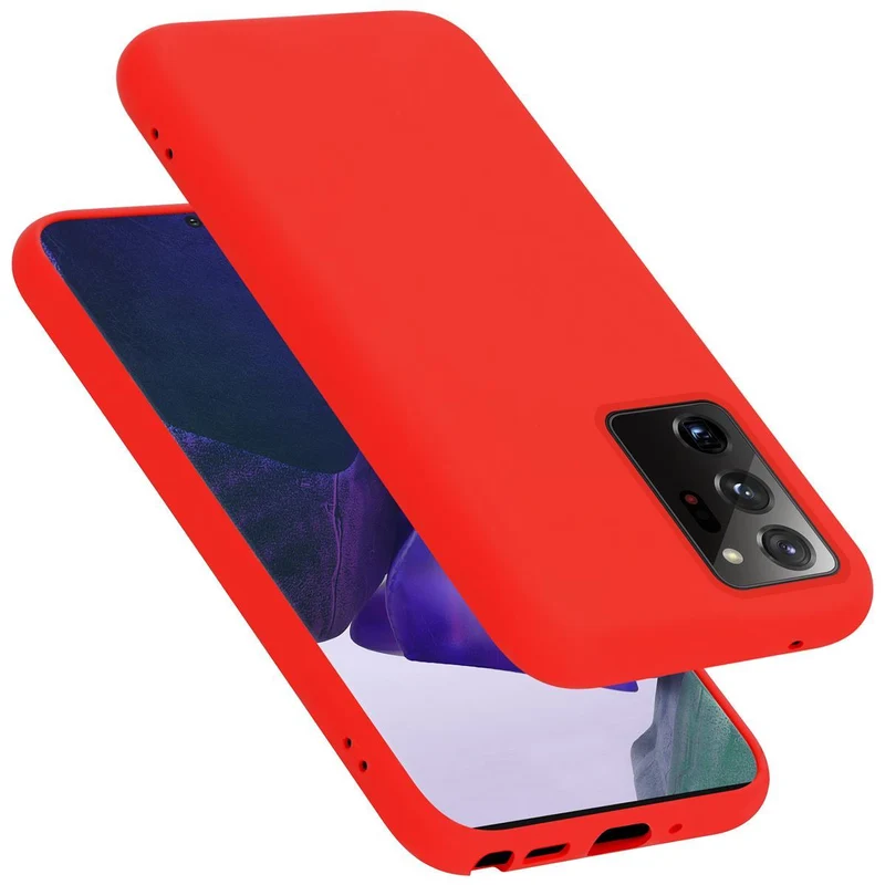 Cadorabo Hülle kompatibel mit Samsung Galaxy NOTE 20 ULTRA Schutzhülle aus flexiblem TPU Silikon