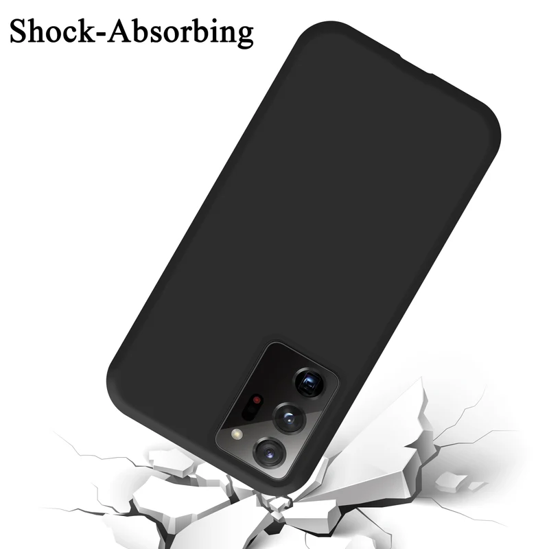 Cadorabo Hülle kompatibel mit Samsung Galaxy NOTE 20 ULTRA Schutzhülle aus flexiblem TPU Silikon