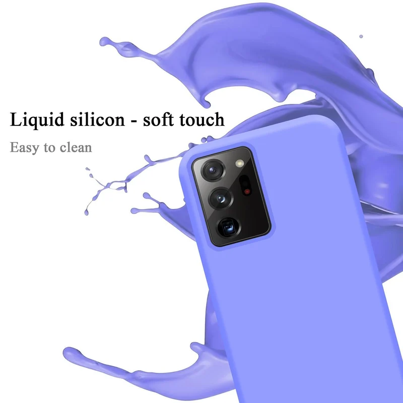 Cadorabo Hülle kompatibel mit Samsung Galaxy NOTE 20 ULTRA Schutzhülle aus flexiblem TPU Silikon