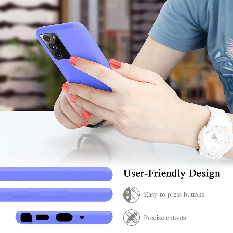 Cadorabo Hülle kompatibel mit Samsung Galaxy NOTE 20 ULTRA Schutzhülle aus flexiblem TPU Silikon