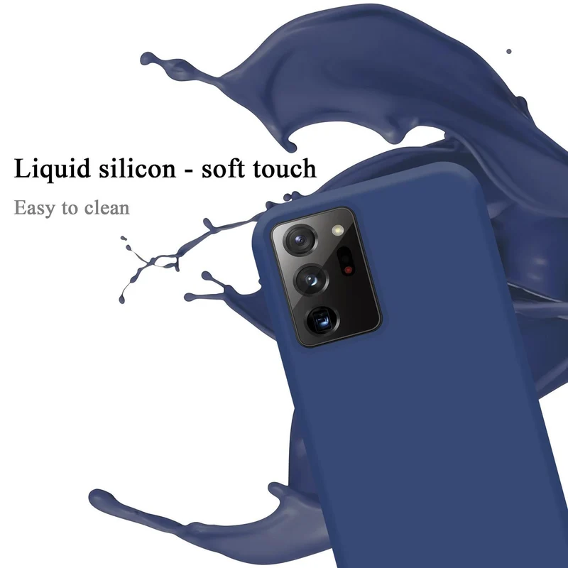 Cadorabo Hülle kompatibel mit Samsung Galaxy NOTE 20 ULTRA Schutzhülle aus flexiblem TPU Silikon