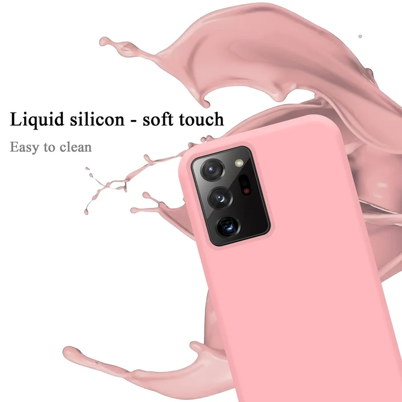 Cadorabo Hülle kompatibel mit Samsung Galaxy NOTE 20 ULTRA Schutzhülle aus flexiblem TPU Silikon