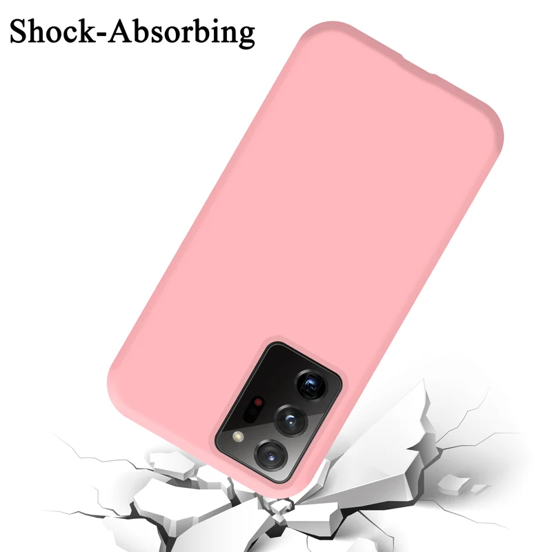 Cadorabo Hülle kompatibel mit Samsung Galaxy NOTE 20 ULTRA Schutzhülle aus flexiblem TPU Silikon