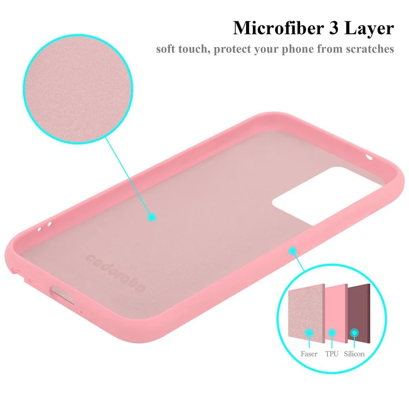 Cadorabo Hülle kompatibel mit Samsung Galaxy NOTE 20 ULTRA Schutzhülle aus flexiblem TPU Silikon